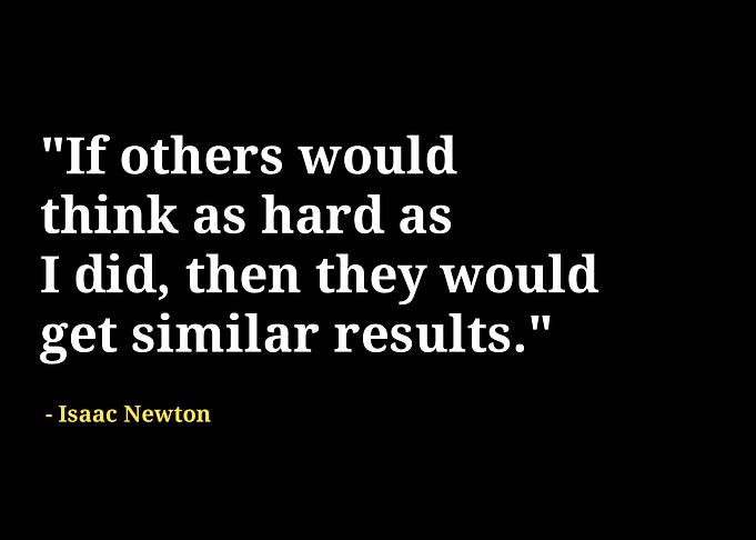 Isaac Newton quotes
