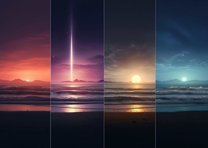 Cosmic Beach Timezones