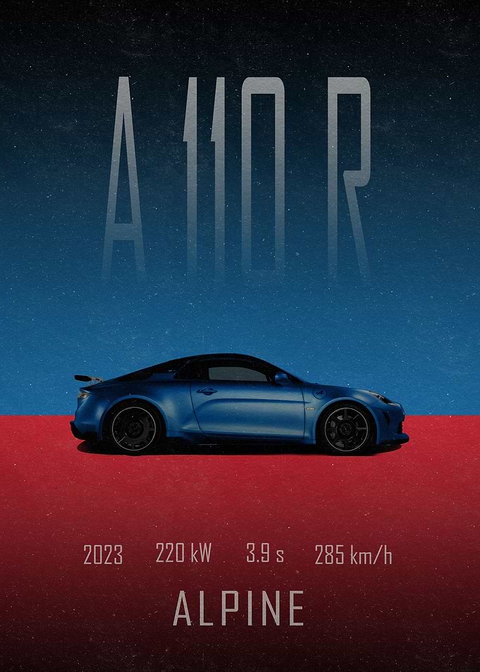 Alpine A 110 R Le Car 2023