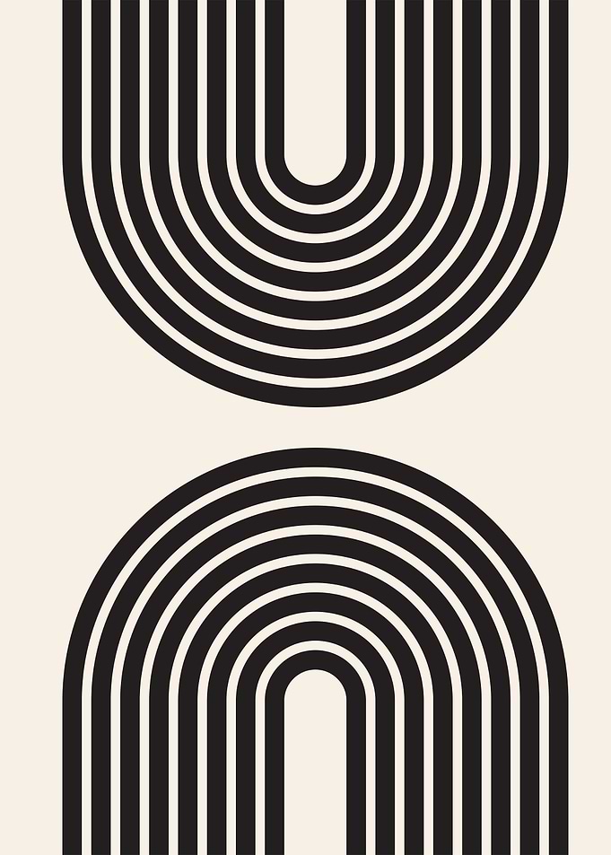 Minimal Arches Art