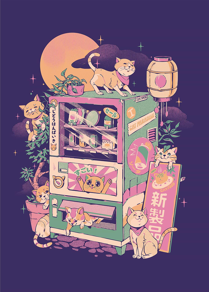 Cat Vending Machine