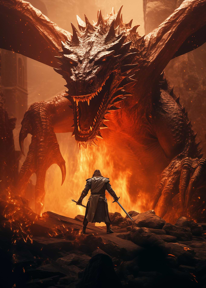 Legendary Dragon battle
