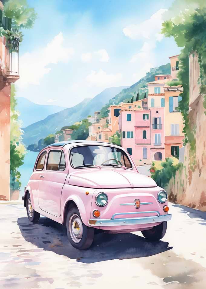 Car Watercolor