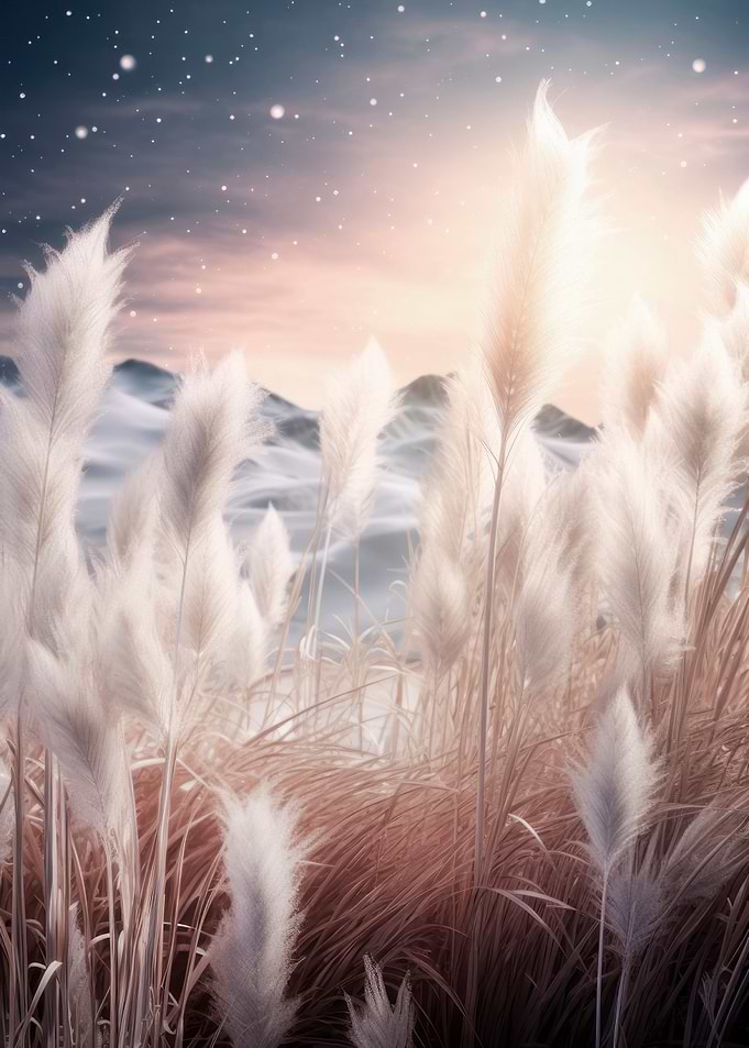 Pampas grass dunes