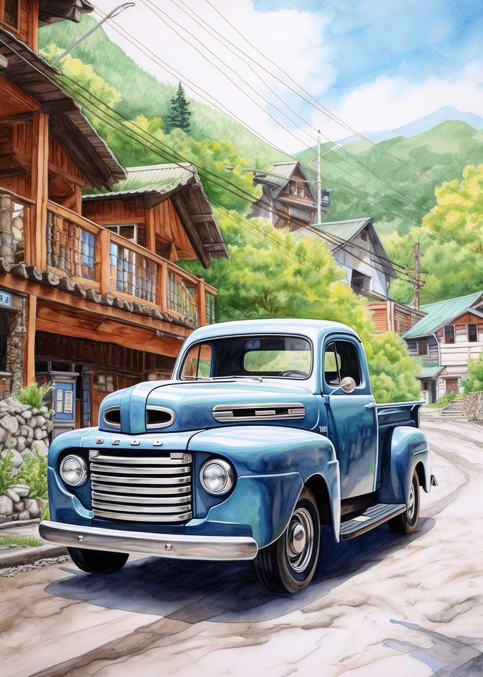 Car Watercolor