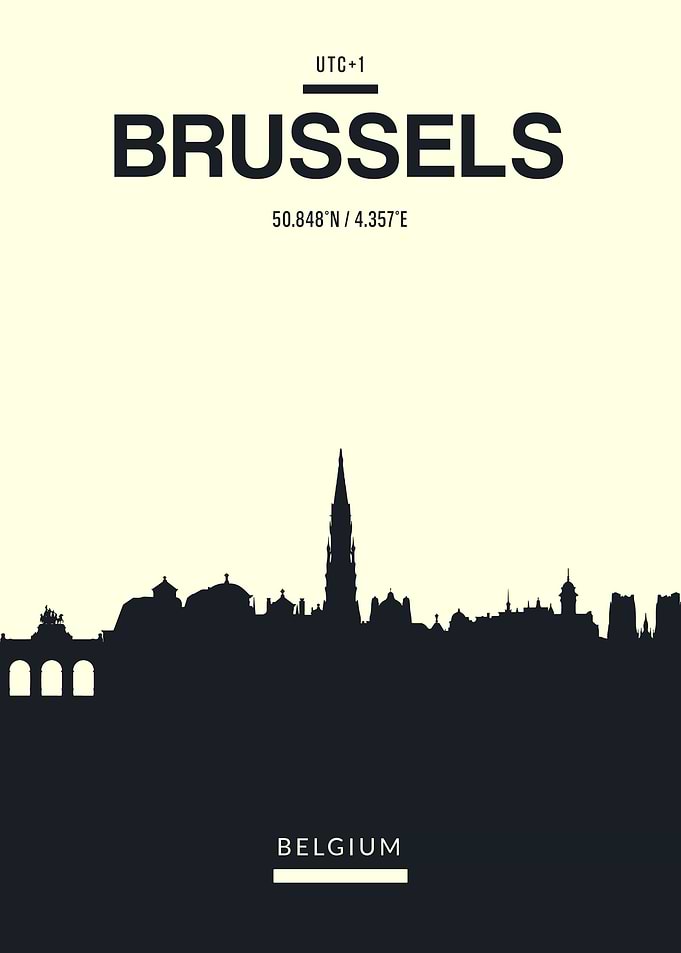 Brussels Skyline Belgium