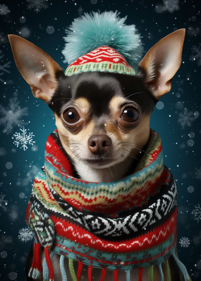 Chihuahua Portrait Art