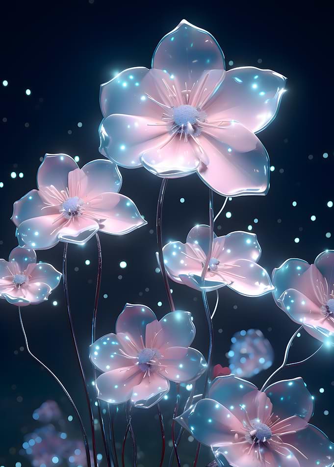 Fantasy blossom flower