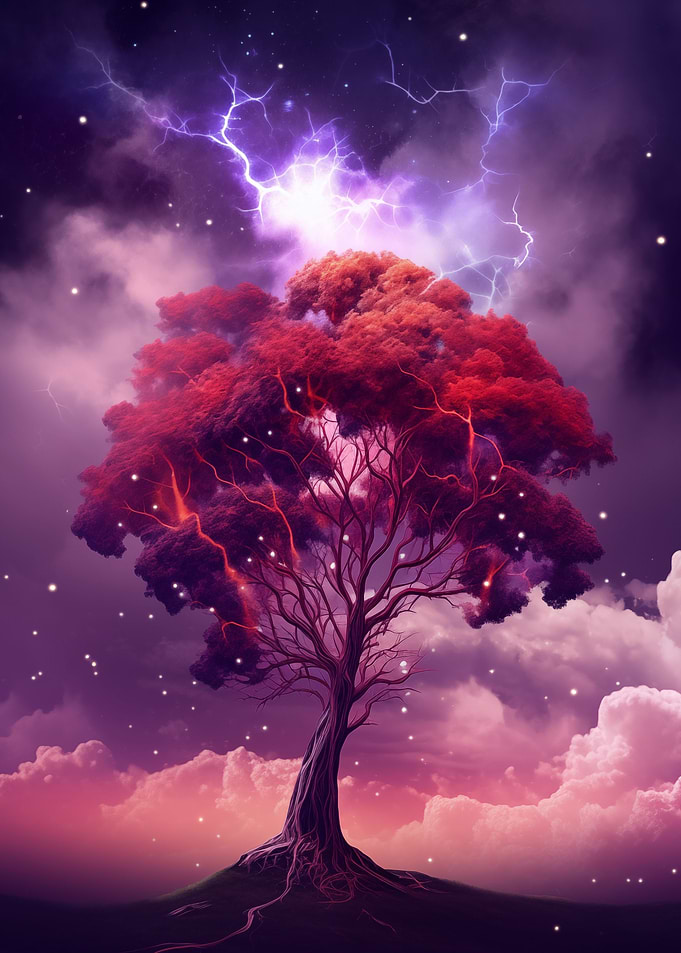 Thunderstorm And Tree