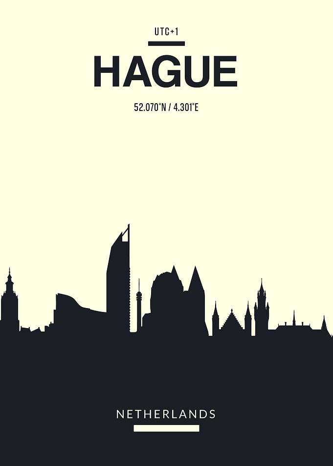 Hague Skyline Netherlands