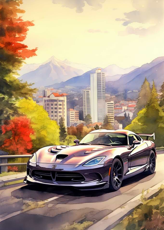Car Watercolor