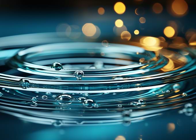 tiny water droplets
