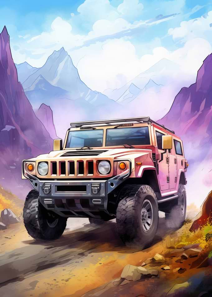 Car Watercolor