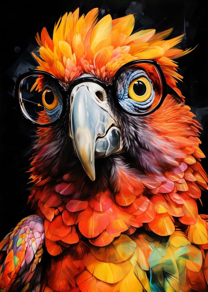 Animal parrot