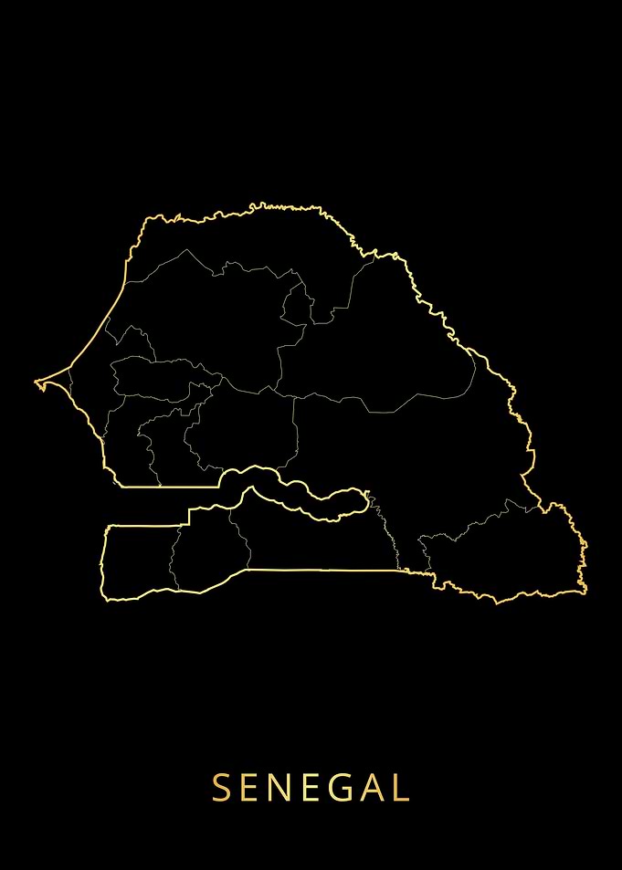 Senegal Map