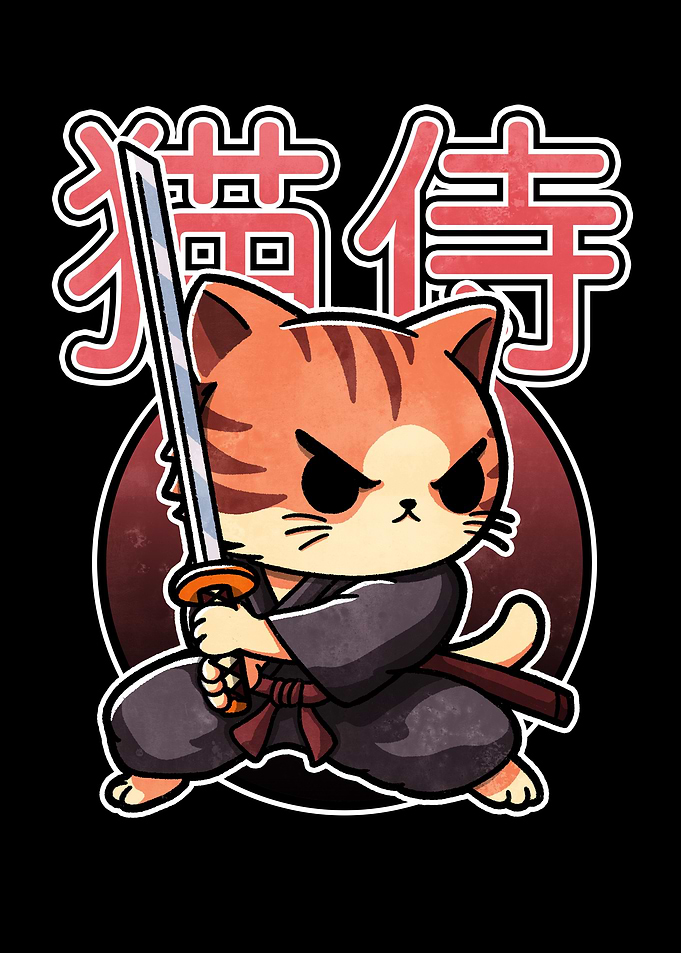 Samurai Cat