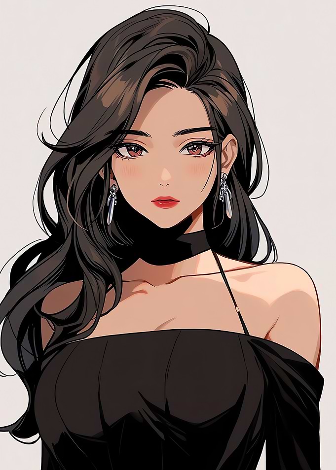 beautiful woman anime