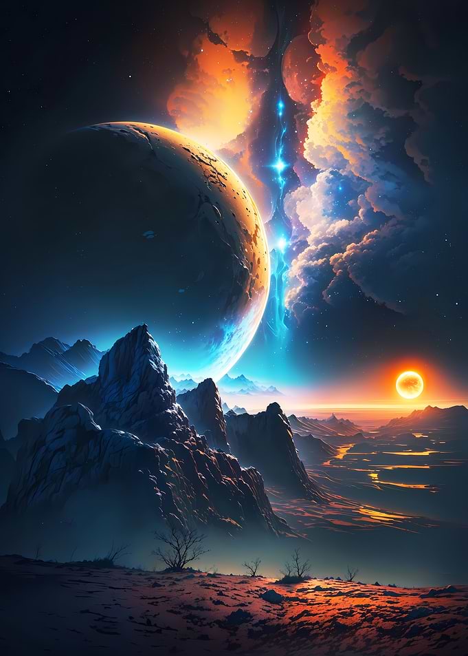 Ethereal Twilight Peaks