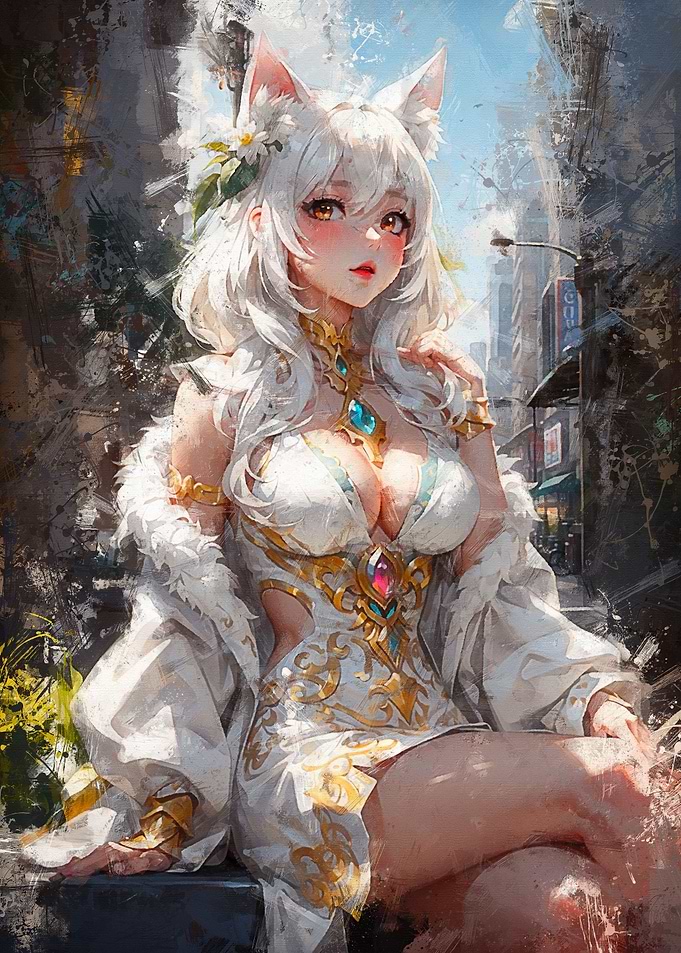 Sexy Fox Anime Girl