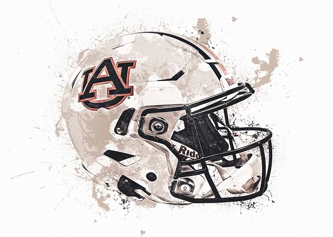 AUBURN TIGERS Helmet