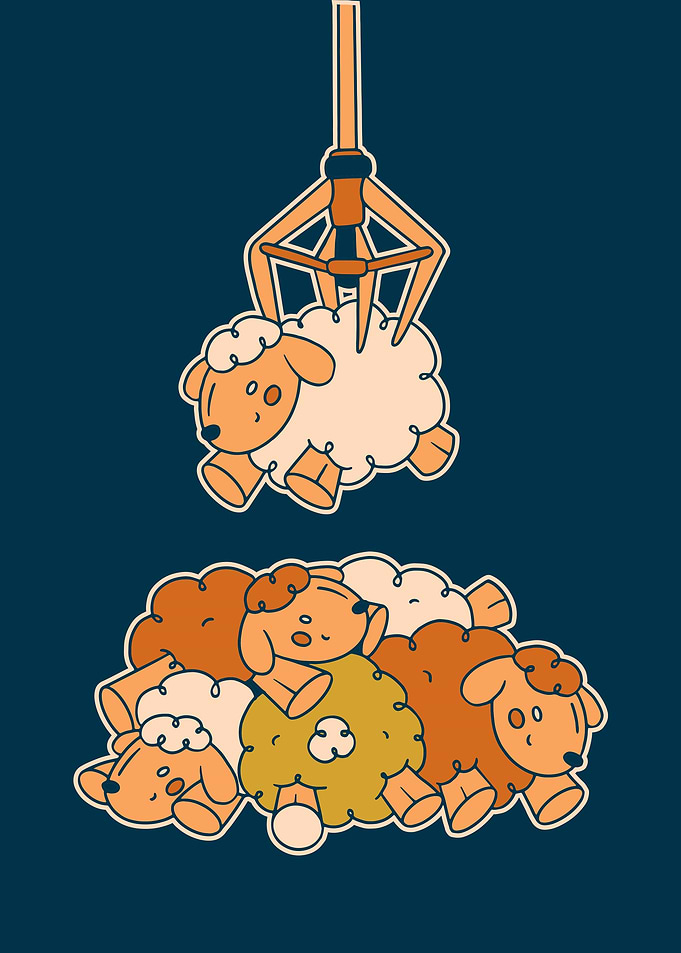 Sheep Claw Machine