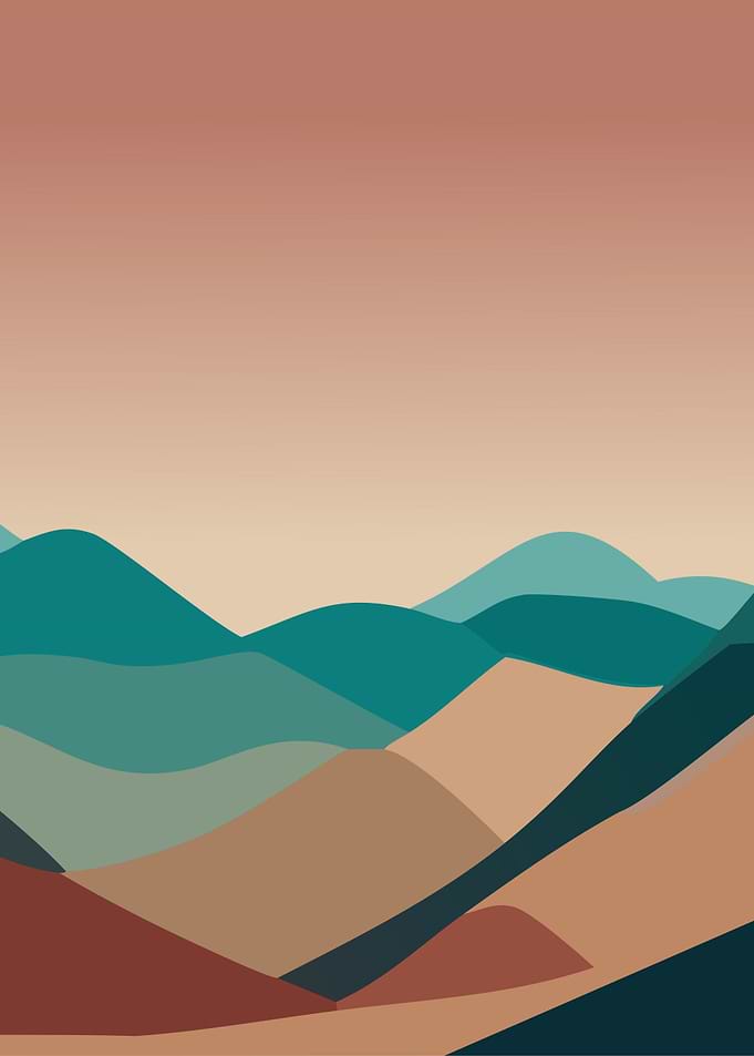 Boho Minimal Landscape