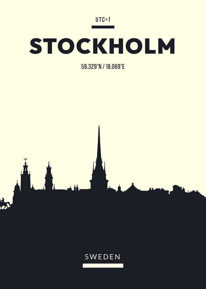 Stockholm Skyline Sweden