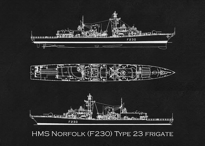 HMS Norfolk F230 Type 23