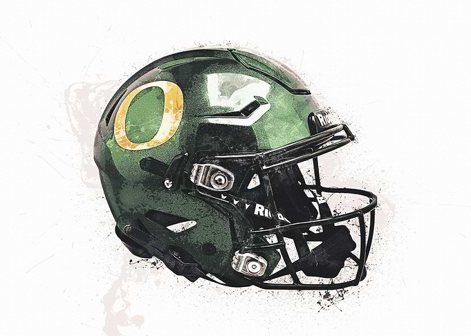 OREGON DUCKS Helmet