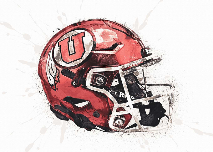 UTAH UTES Helmet