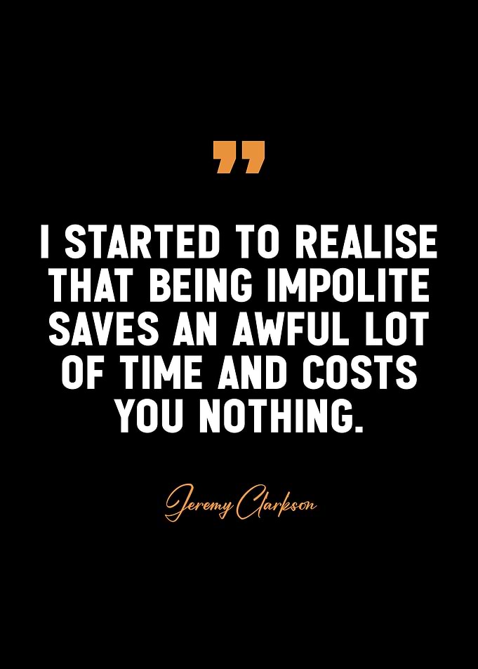 Jeremy Clarkson quotes