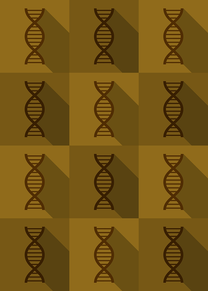 DNA Science Icons Pop Art