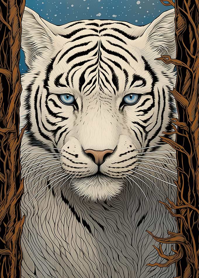 Winter White Tiger