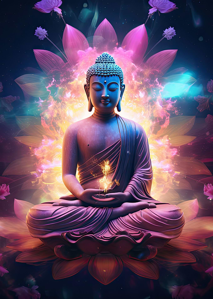Spiritual Buddha Statue