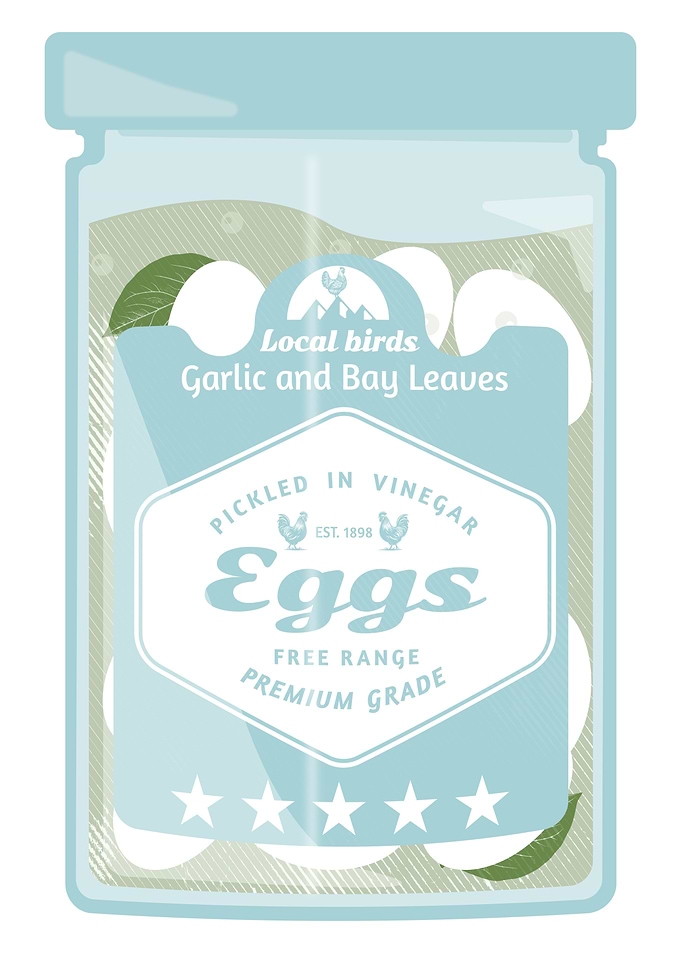 PICKLED EGGS