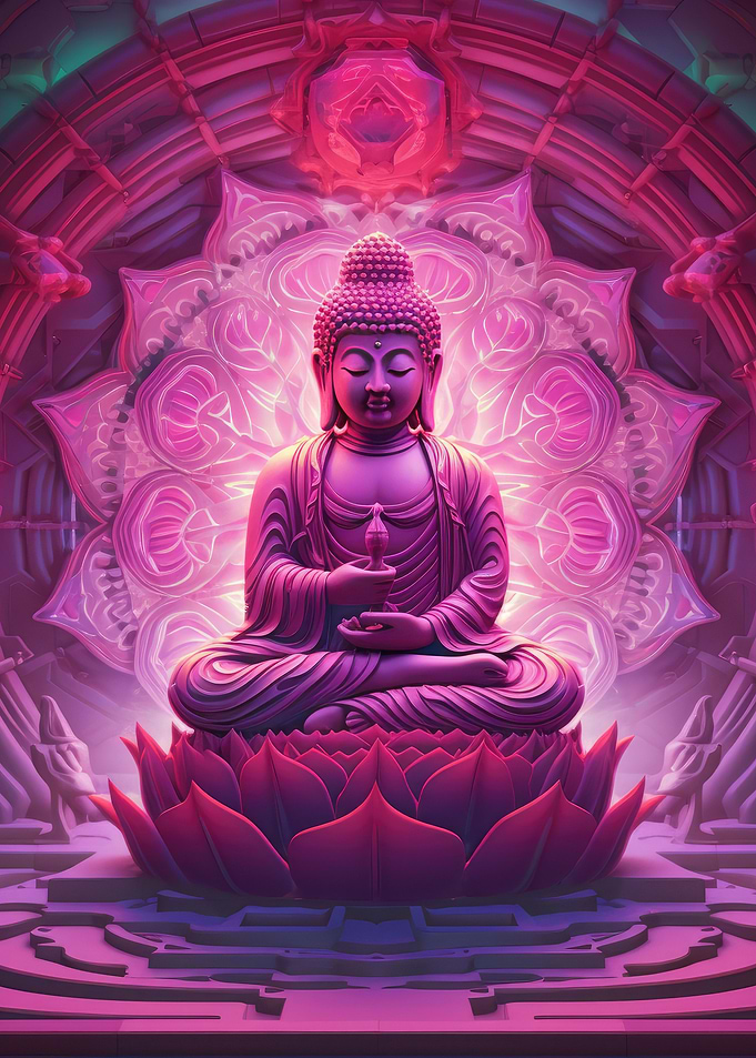 Spiritual Buddha Statue