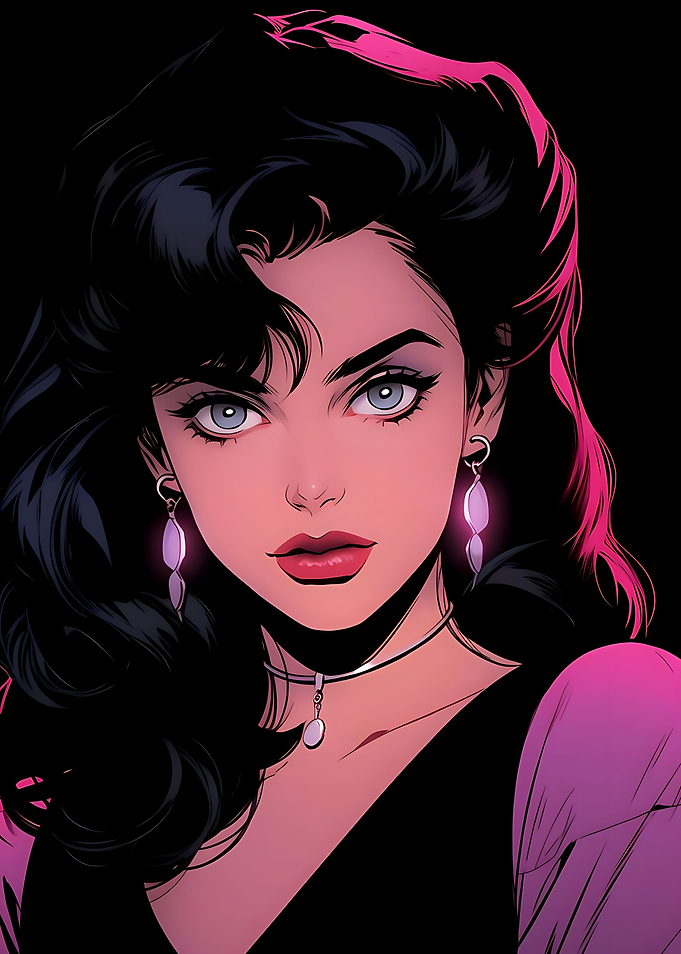 beautiful woman anime
