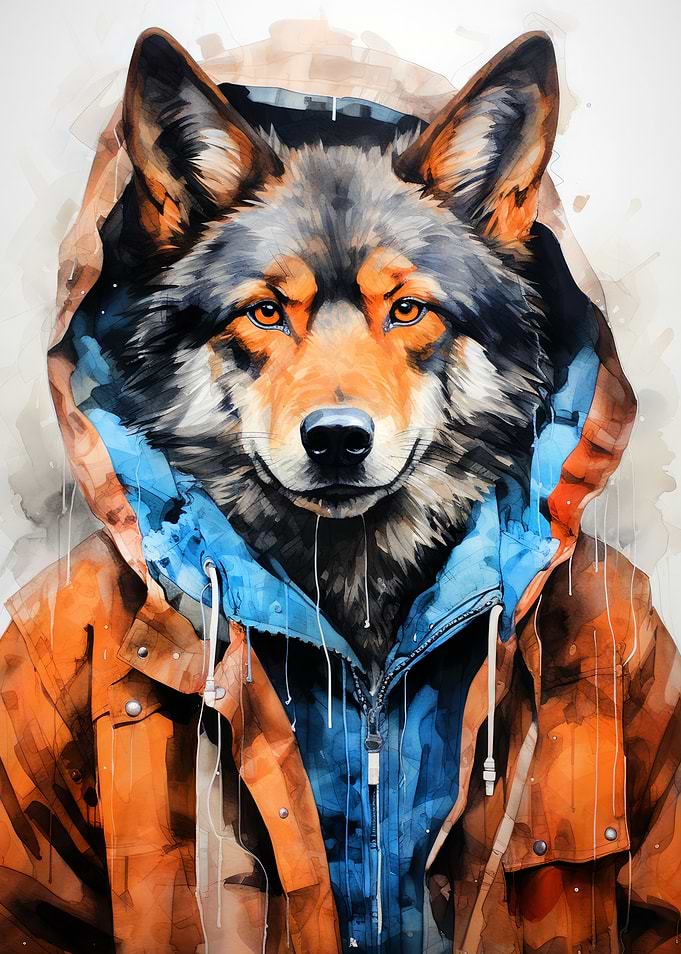 Animal wolf