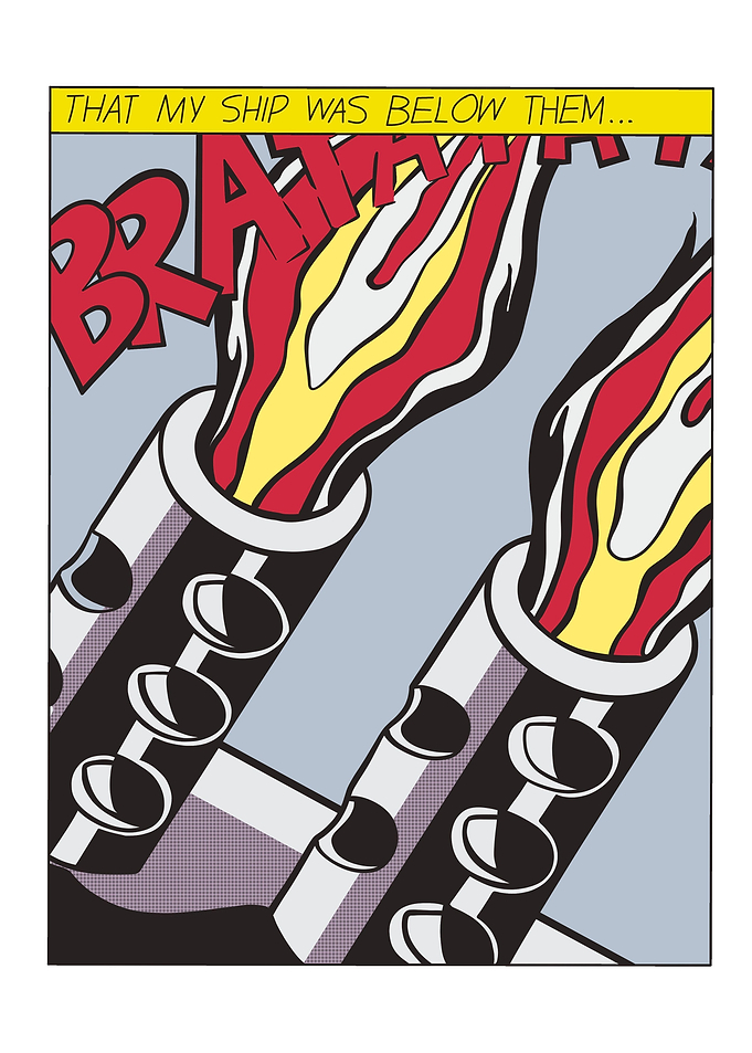 Comic retro style