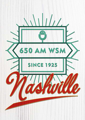 Vintage WSM 650 AM Logo