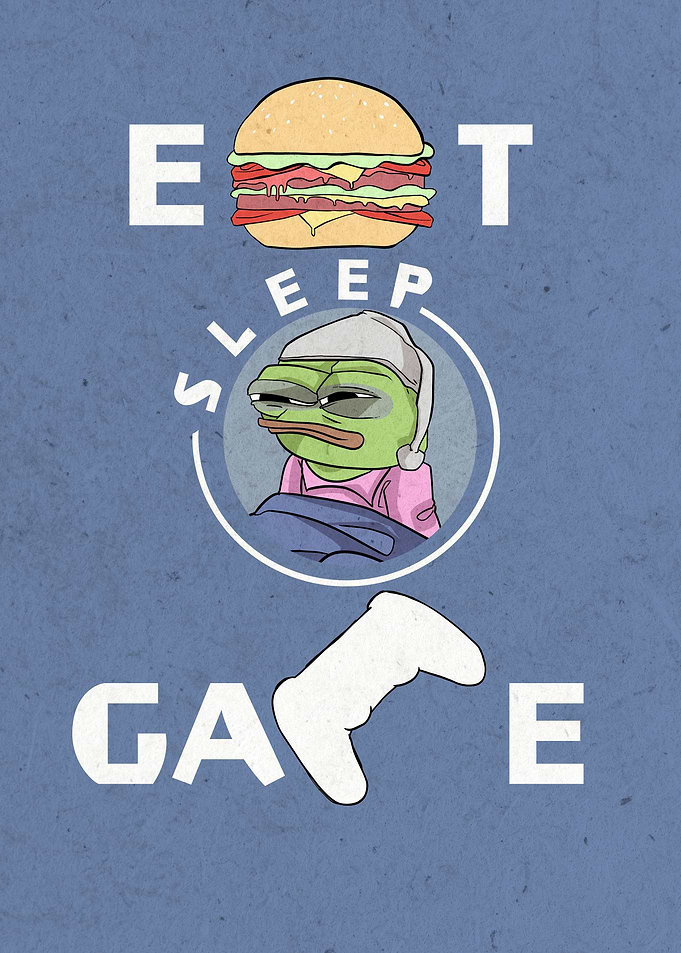 eat sleep game