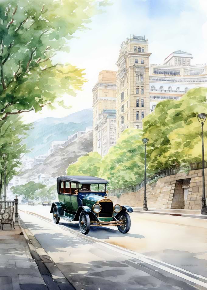 Car Watercolor