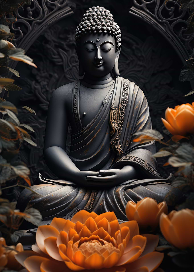 Spiritual Buddha Statue