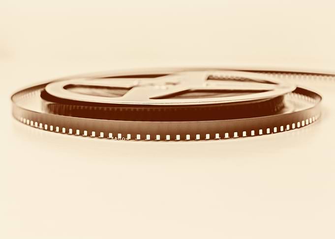 Vintage film strip