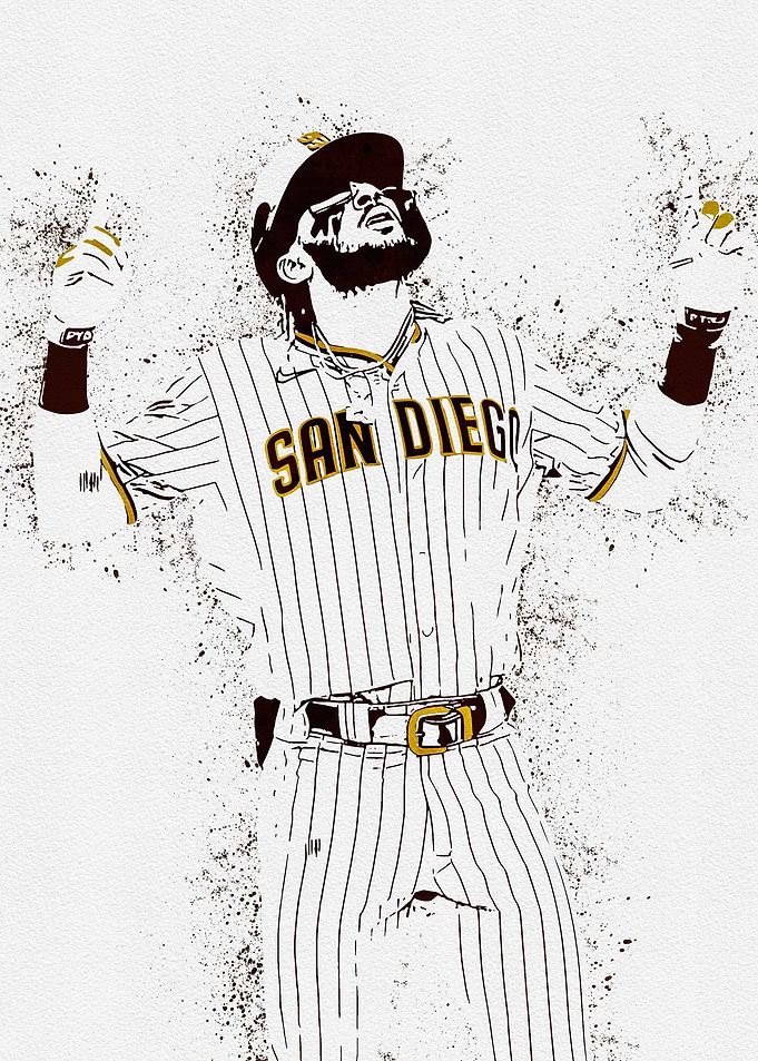 Fernando Tatis Jr Painting