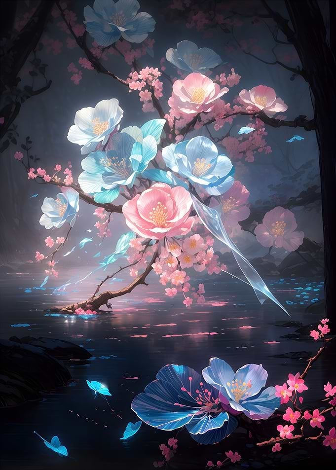 Enchanting Floral Hues