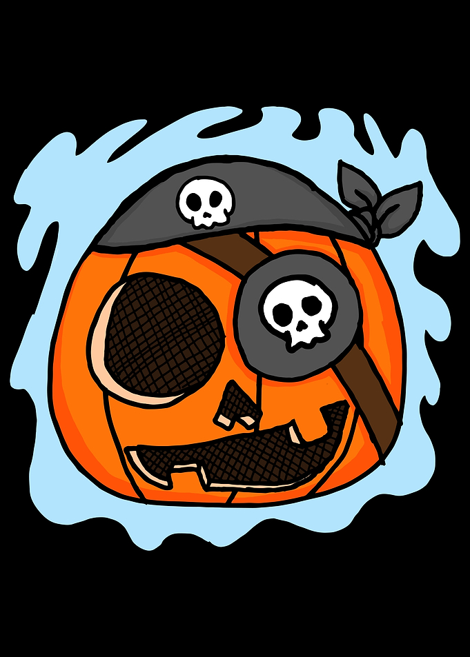 Halloween Pumpkin Head
