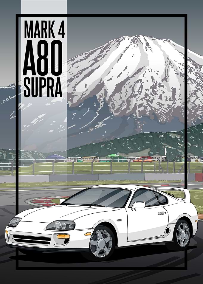 Toyota Supra MK4 Fuji