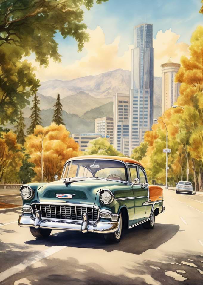 Car Watercolor