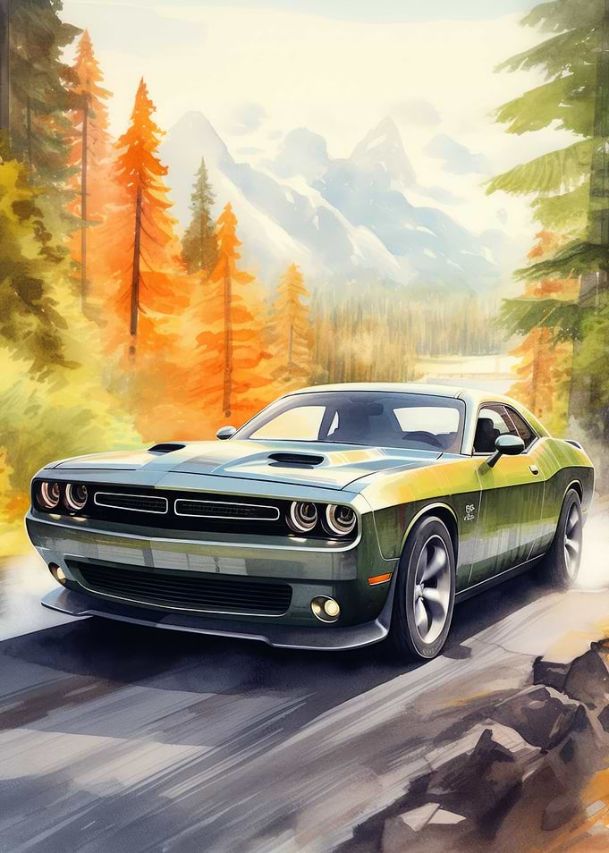 Car Watercolor